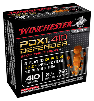 WINCHESTER PDX1 DEFENDER 410 2.5" 3DD/12BB 10RD 10BX/CS - for sale