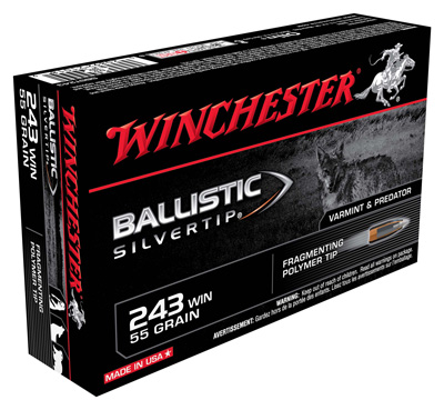 WINCHESTER SUPREME 243 WIN 55GR SILVER-TIP 20RD 10BX/CS < - for sale