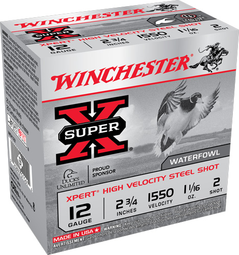 WINCHESTER XPERT 12GA 2.75" 1-1/16OZ #2 1550FPS 25RD 10B/C - for sale