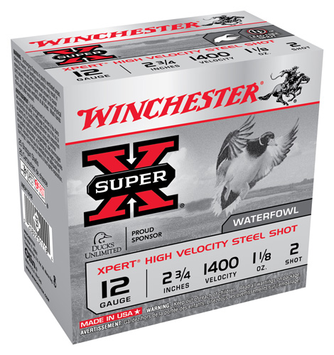 WINCHESTER XPERT 12GA 2.75" 1-1/8OZ #2 1400FPS 25RD 10BX/C - for sale