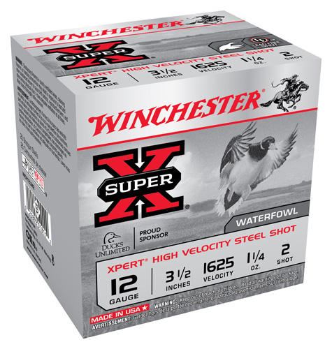 WINCHESTER XPERT STEEL 12GA 3.5" 1-1/4OZ #2 25RD 10BX/CS - for sale