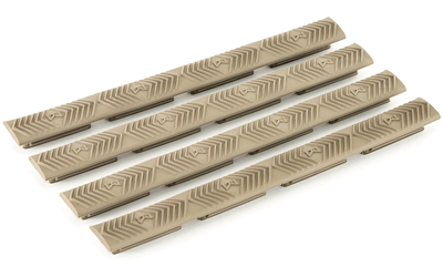 ERGO GRIP RAIL COVER WEDGE LOK M-LOK COMPATIBLE FDE 4 PACK! - for sale
