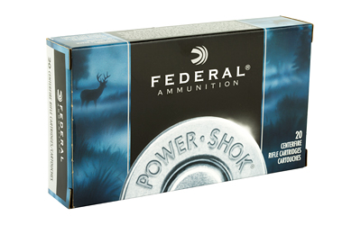 FEDERAL POWER-SHOK 25-06 REM 117GR SP 20RD 10BX/CS - for sale