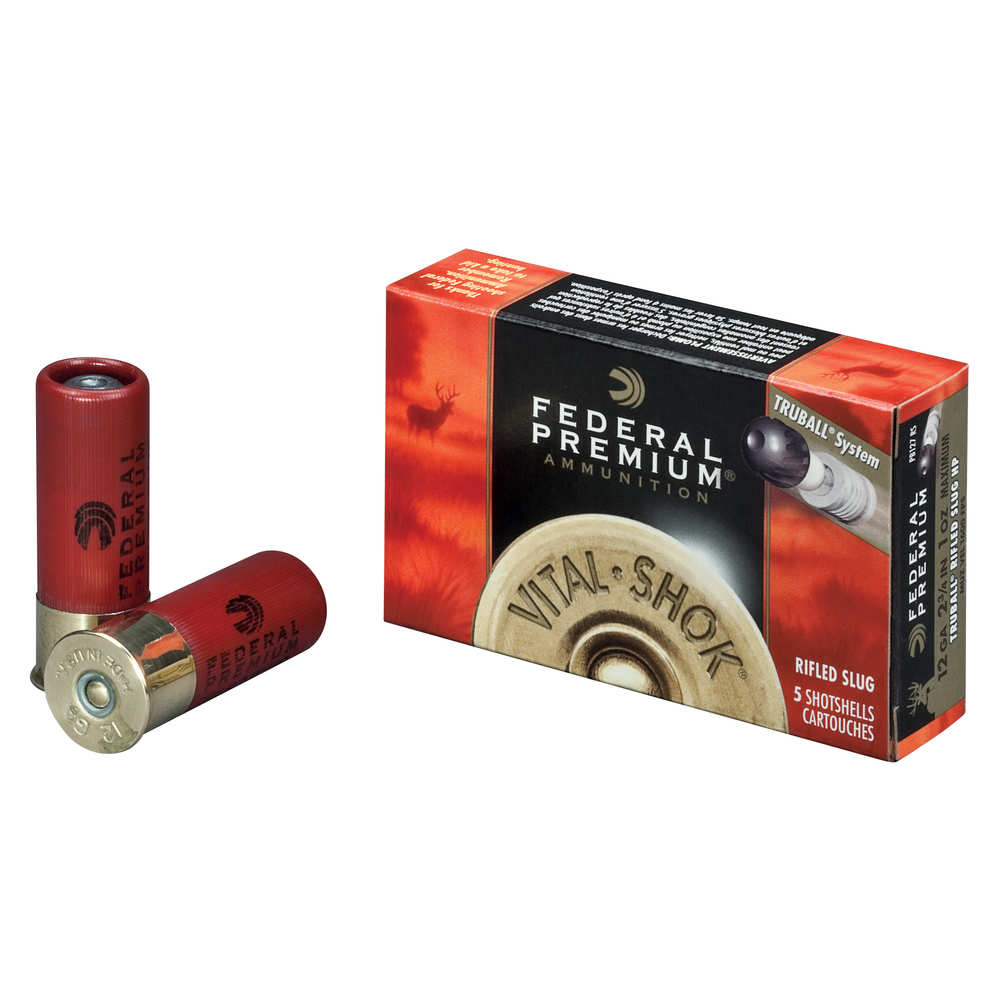 Federal - Premium - VITAL-SHOK 12GA 3IN 1OZ TBRS HP 5RD/BX for sale