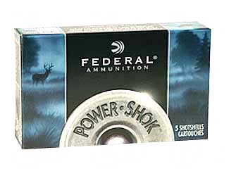 FEDERAL POWER SHOK 12GA 2.75" 1OZ RIFLED SLUG 5RD 50BX/CS - for sale