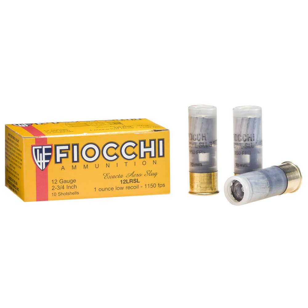 Fiocchi - Defense Dynamics - SLUG 12GA 2.75IN 1 OZ RS LR 10RD for sale