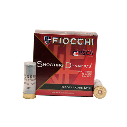 Fiocchi - Shooting Dynamics - SD 12GA 2.75IN 8 1OZ HV 1200FPS 25RD for sale