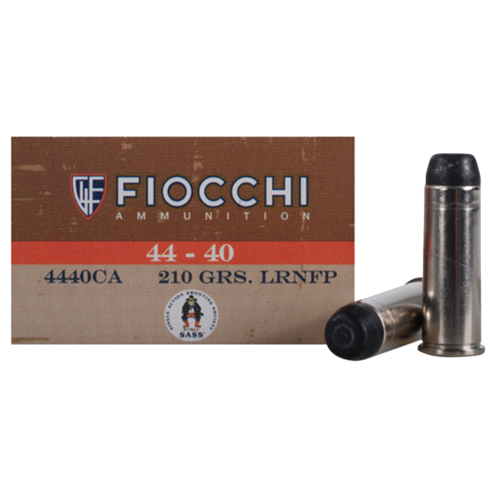 FIOCCHI 44-40 WIN 240GR LEAD-RN FP 50RD 10BX/CS - for sale
