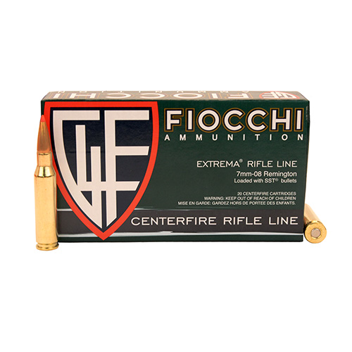 FIOCCHI 7MM-08REM 139GR SST 20/200 - for sale