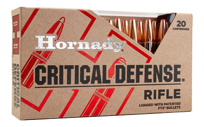 HORNADY CRITICAL DEFENSE 223 REM 55GR FTX 20RD 10BX/CS - for sale