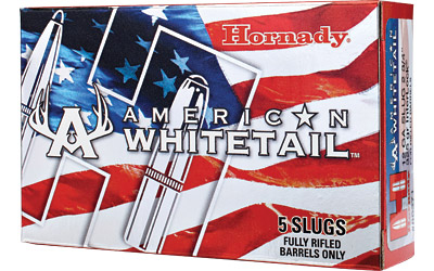 HORNADY WHITETAIL 12GA 2.75" INTERLOCK SLUG 5RD 20BX/CS - for sale
