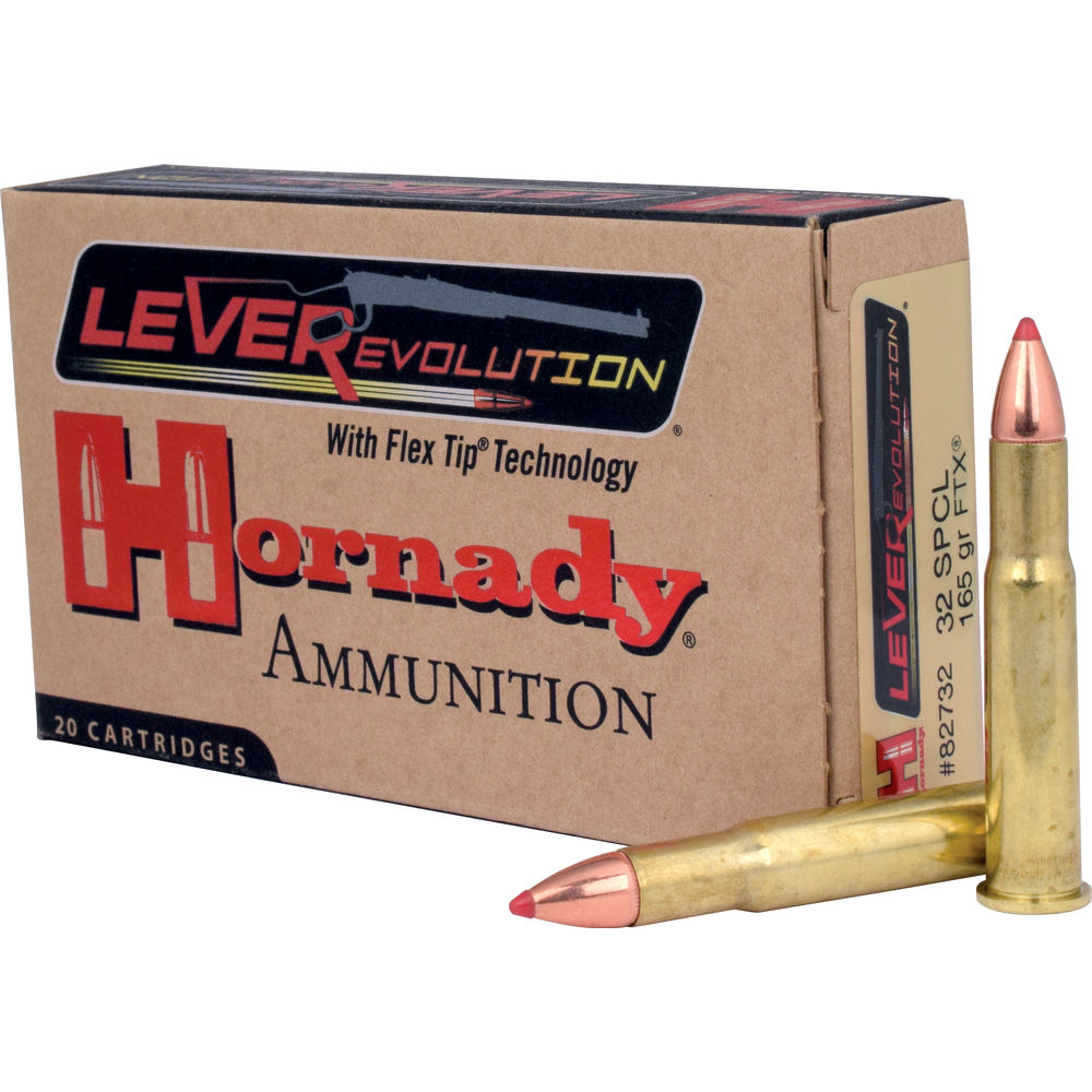 HORNADY LEVEREVOLUTION 32 WIN SPECIAL 165GR FTX 20RD 10BX/CS - for sale
