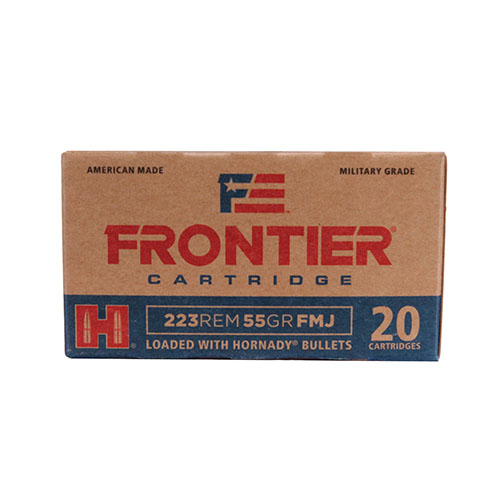 FRONTIER 223REM 55GR FMJ 20/500 - for sale
