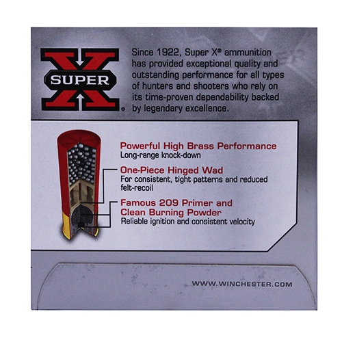 WINCHESTER SUPER-X 12GA 2.75" 1-1/4OZ #7.5 25RD 10BX/CS - for sale