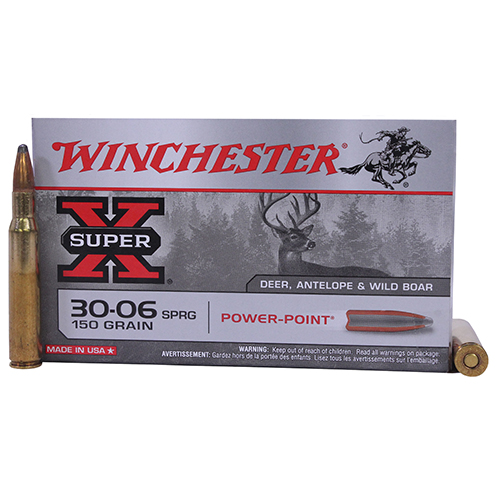 WINCHESTER SUPER-X 30-06 150GR POWER POINT 20RD 10BX/CS - for sale